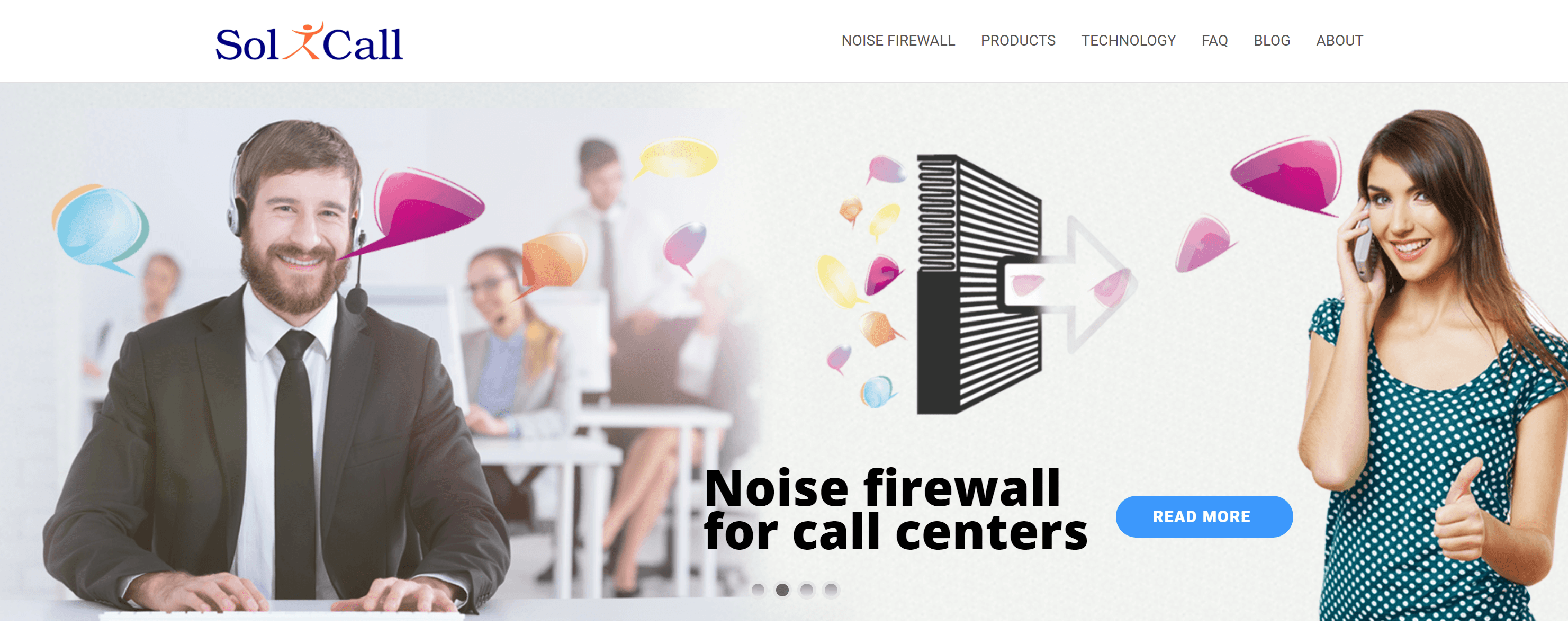 Solicall noise firewall app