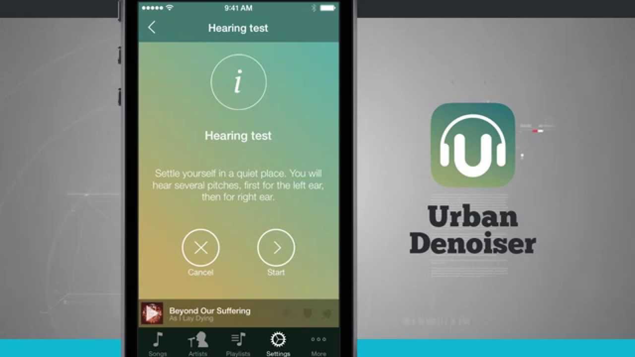 Urban Denoiser cancelling app