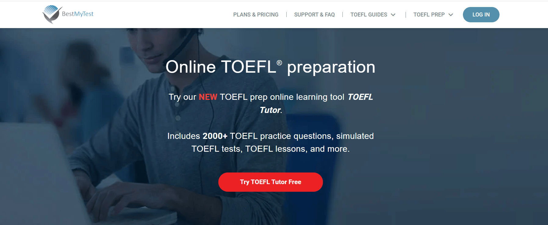 Online TOEFL preparation