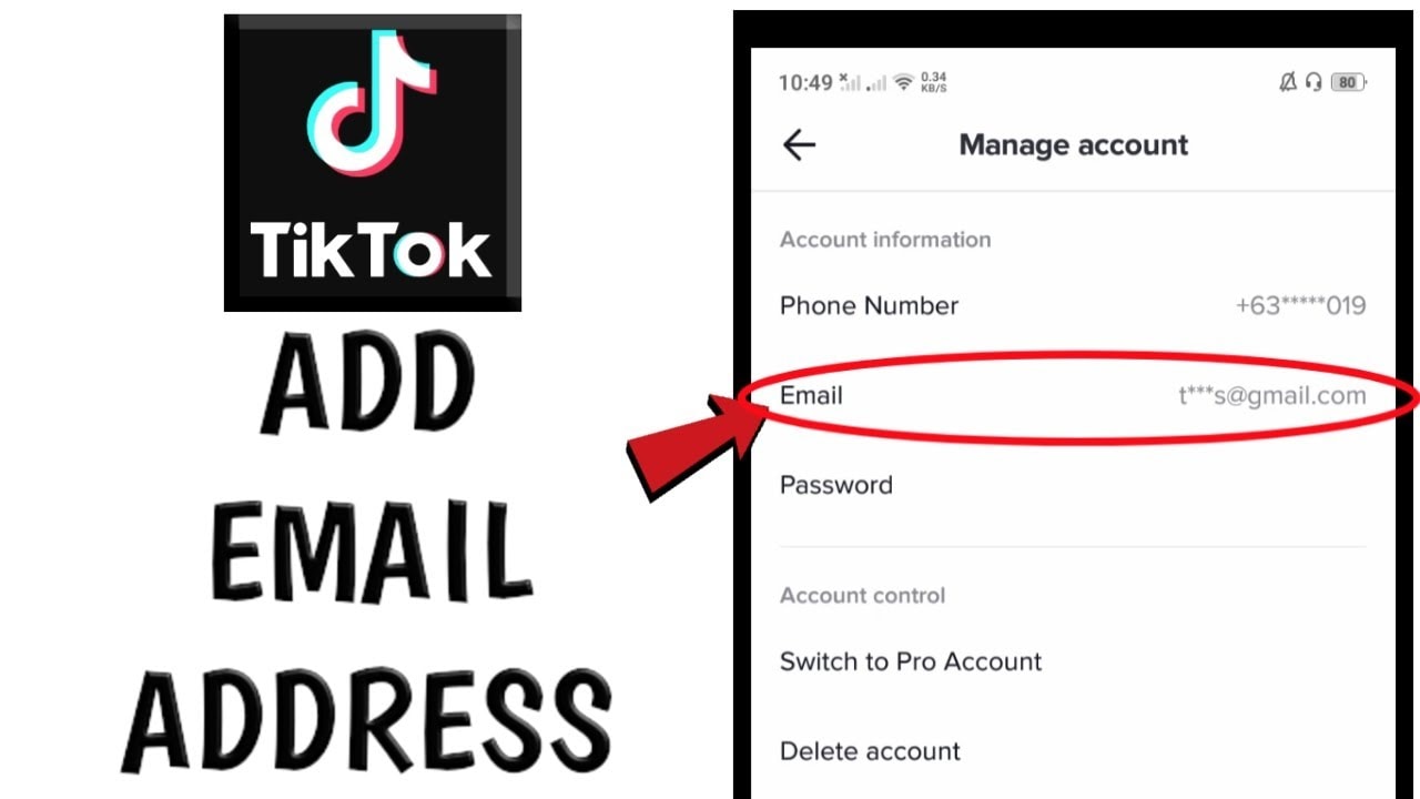 Email Address For TikTok