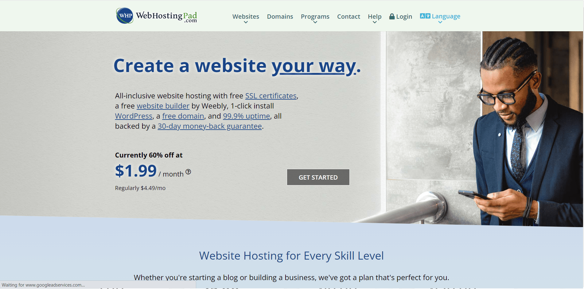 WebHosting Pad / Best UK Managed WordPress Host