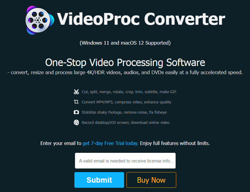 How To Save A Video From Facebook-videoproc converter home