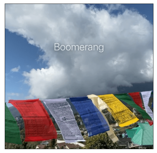 Boomerang message