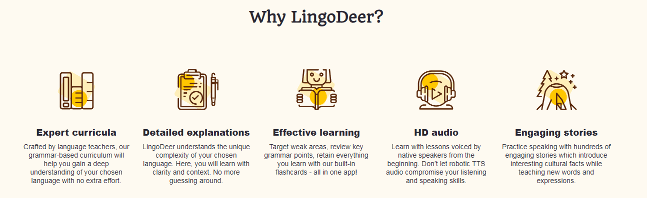 Why lingodeer?