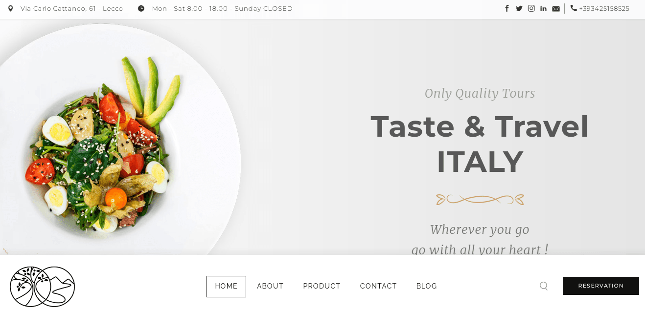 Taste and Travel Italy Overview