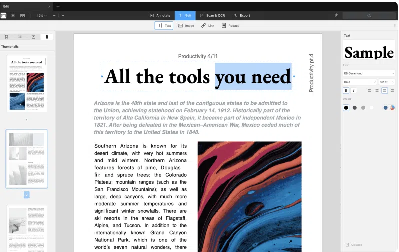The Best PDF Editor for Mac
